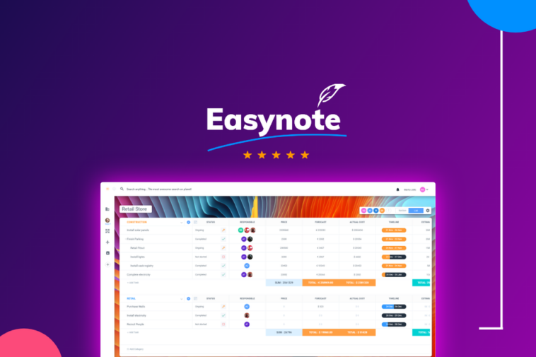 Easynote | Exclusive Offer from AppSumo