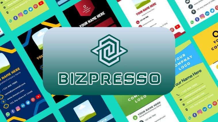 BizPresso - 11+ Digital Business Card Templates