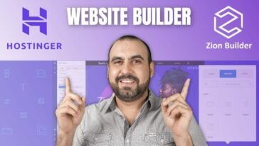 Get your website started with Zion Builder and Hostinger shared hosting