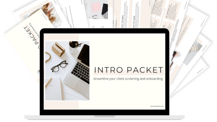 Intro Packet Workshop + Template