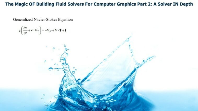Magic OF Building Fluid Solvers, Computer Graphics Part2: A Solver IN Depth