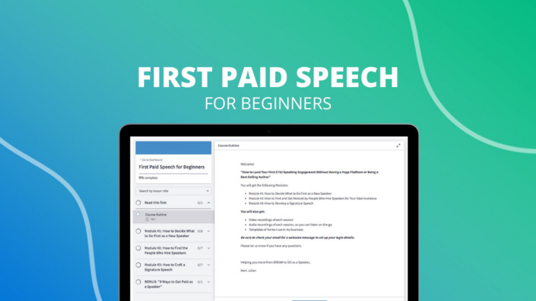 Paid to Speak for Beginners