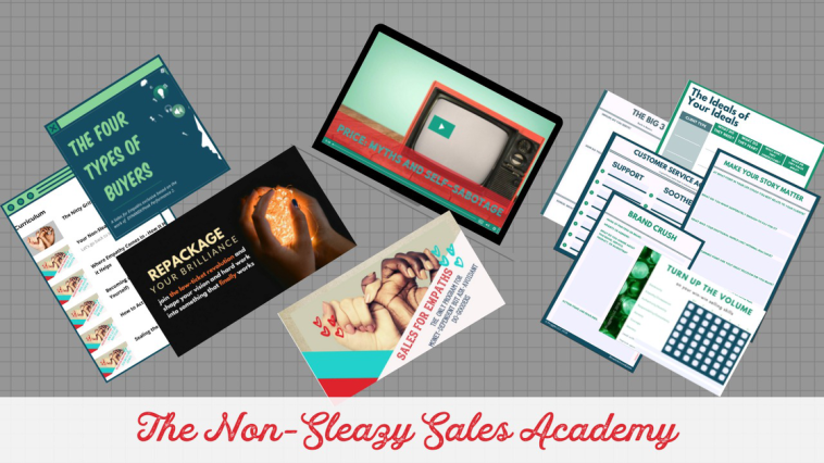 The Non-Sleazy Sales Academy - Annual Membership