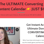 Ultimate Converting Content Calendar | Exclusive Offer from AppSumo