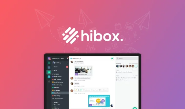 Hibox is a team communication and collaboration platform that makes it easy to chat, share files, hold meetings, and manage tasks and projects.