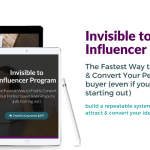 Invisible to Influencer Program | Discover products. Stay weird.