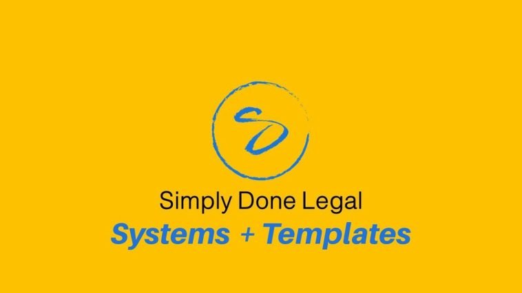 Simply Done Legal, your business-legal empowerment systems + templates