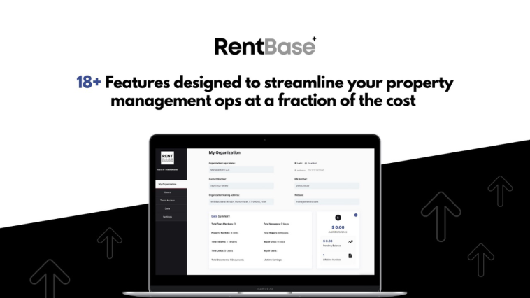 RENTBase: Lite Property Management Software