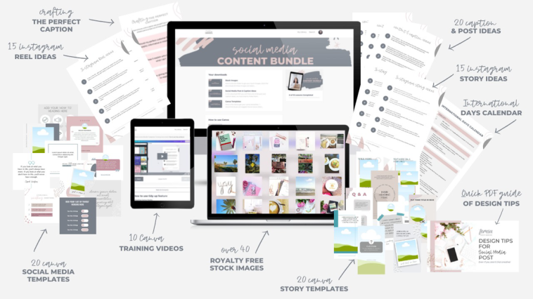 Social Media Content Bundle | Discover products. Stay weird.