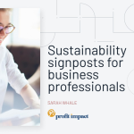 Sustainability Signposts for Business Professionals
