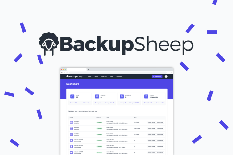 BackupSheep - Schedule backups for cloud servers
