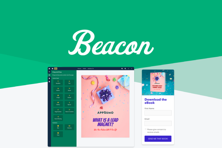 Beacon - Create professional lead magnets
