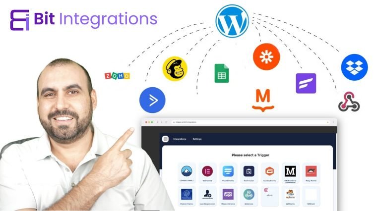 Automate WordPress data to be sent or received by +1,000's apps with Bit Integrations