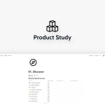 Notion Product Study | Discover products. Stay weird.