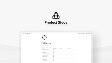 Notion Product Study | Discover products. Stay weird.