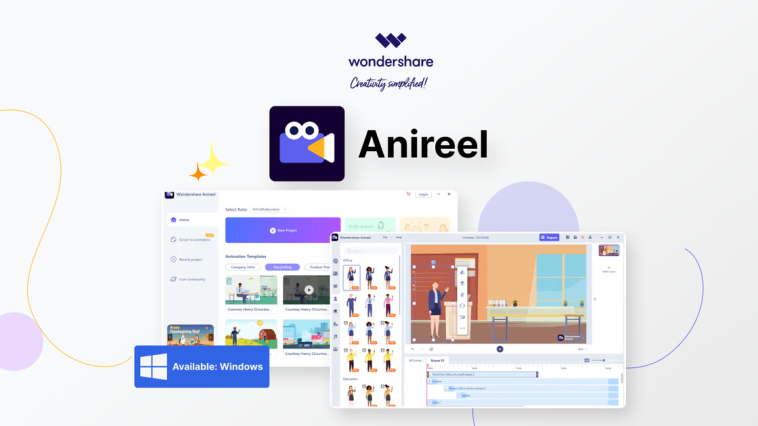 Wondershare Anireel - Windows | Discover products. Stay weird.