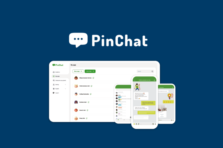 PinChat - Chat with customers via link or QR code