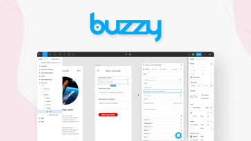 Buzzy - No Code App Builder for Figma | Discover products. Stay weird.