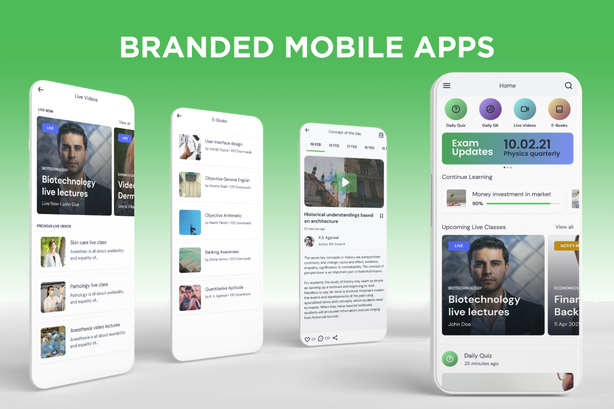 Branded mobile apps