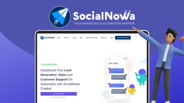 SocialNowa Chatbot - Build chatbots for lead gen