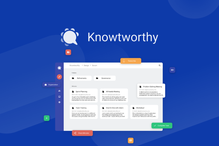 Knowtworthy - Transcribe and manage team meetings