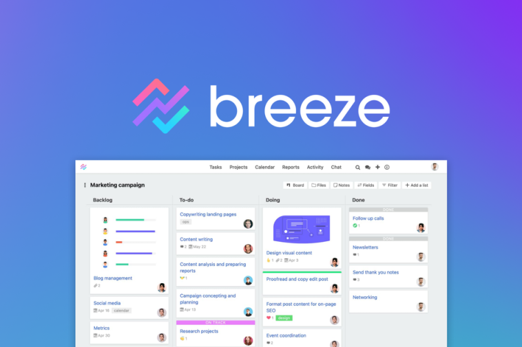 Breeze - Simplify your project management
