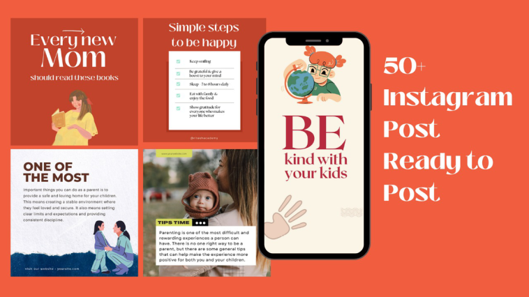 50+ Instagram Post Bundle for New Mom, Sex Education and Parenting | Discover products. Stay weird.
