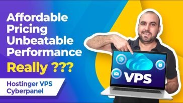 Get a performance VPS with CyberPanel for a super cheap price on Hostinger