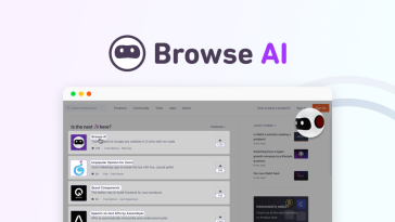Browse AI - Scrape any site without code