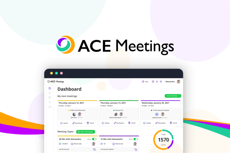 ACE Meetings - Schedule meetings and earn coins