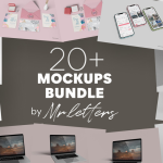 20+ Mockups Bundle by Mr.letters | Discover products. Stay weird.