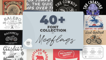 40+ Font Collection by Megflags | Discover products. Stay weird.