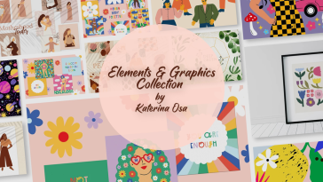 Elements & Graphics collection by Katerina Osa | Discover products. Stay weird.