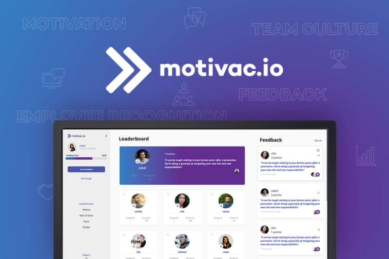 motivac.io - Motivate teams with praise and perks