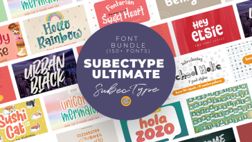 Subectype Ultimate Font Bundle (150+ Fonts) | Discover products. Stay weird.