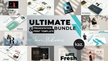 Ultimate Presentation and Print Template Bundle | Discover products. Stay weird.