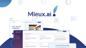 Mieux.ai - Generate quality content in minutes