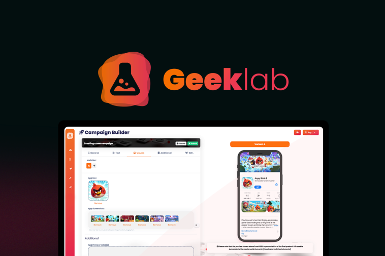 Geeklab - Run A/B tests to boost app installs