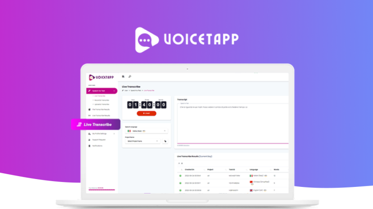 Voicetapp - AI Speech to text Transcription | Discover products. Stay weird.