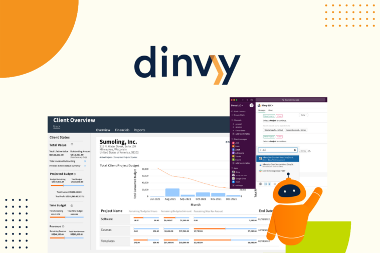 Dinvy - Track time and manage budgets intuitively