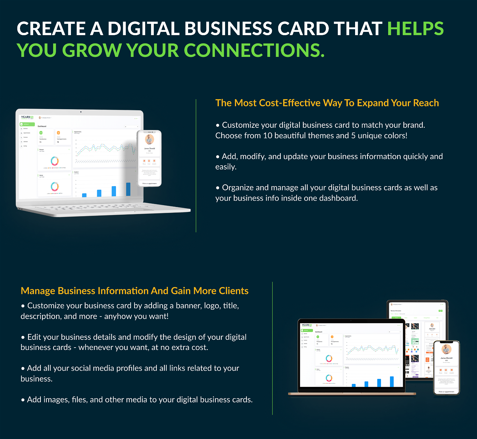 vCardGo SaaS - Digital Business Card Builder - 14