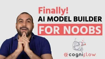 Finally! An AI model builder with unlimited possibilities for NOOBS Cogniflow lifetime deal