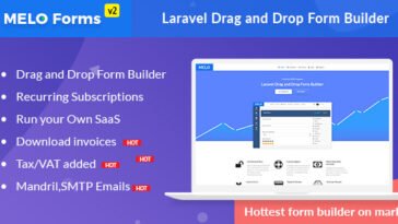 MeloForms - Laravel Drag and Drop Form Builder Software