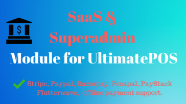 SaaS & Superadmin Module for UltimatePOS - Advance