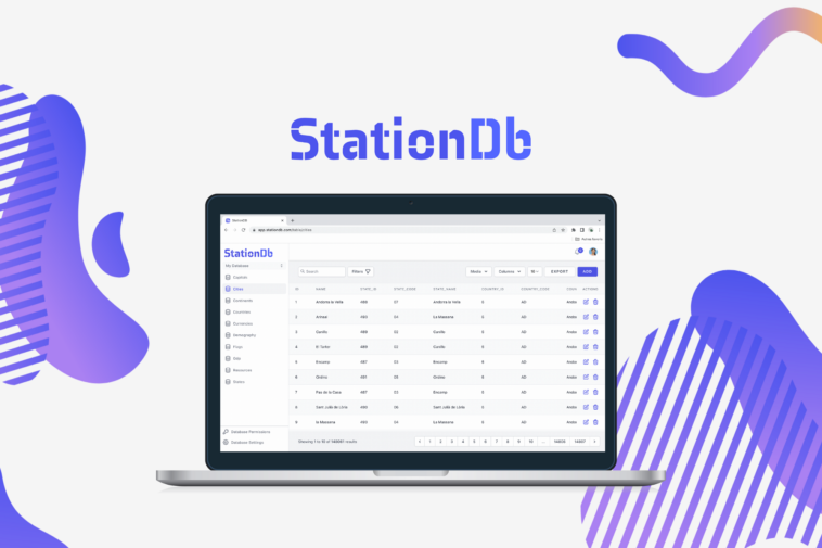 StationDB - No-code admin panel for SQL databases