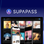 SupaPass Premium Website Builder - Monetize content with a no-code website