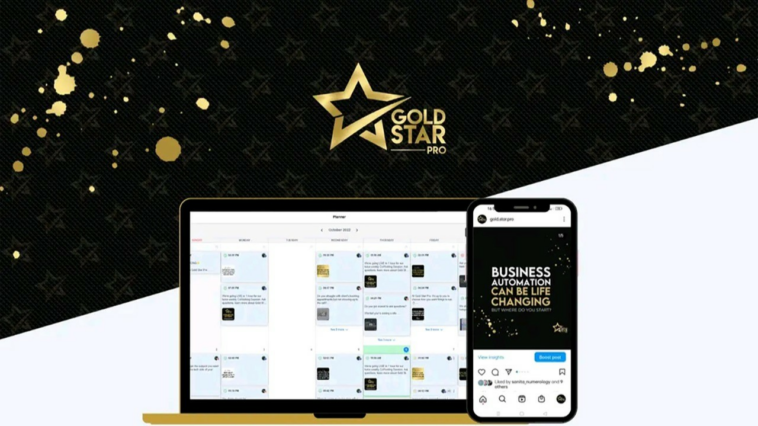 Gold Star Pro Social Media Planner & Scheduler