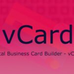 vCard - Digital Business Card Builder SaaS