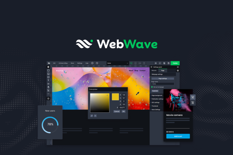 WebWave - Create professional websites with no code