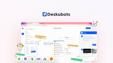 Deskubots - No Code Drag & Drop AI Chatbots